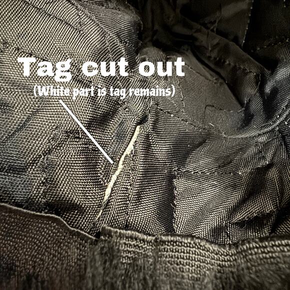 VTG Shearling Sheepskin THICK Fur Hat Sub-Zero Minus Winter Temperature Black OS - Picture 8 of 9